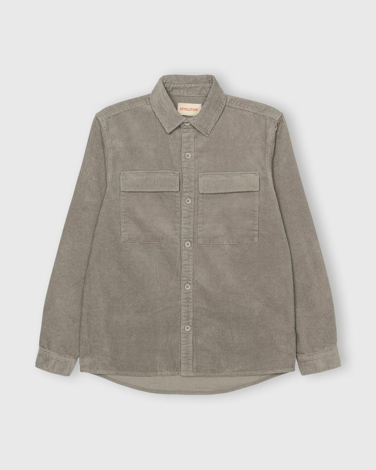 3776 Utility Shirt - Light Grey - Revolution - Kul og Koks