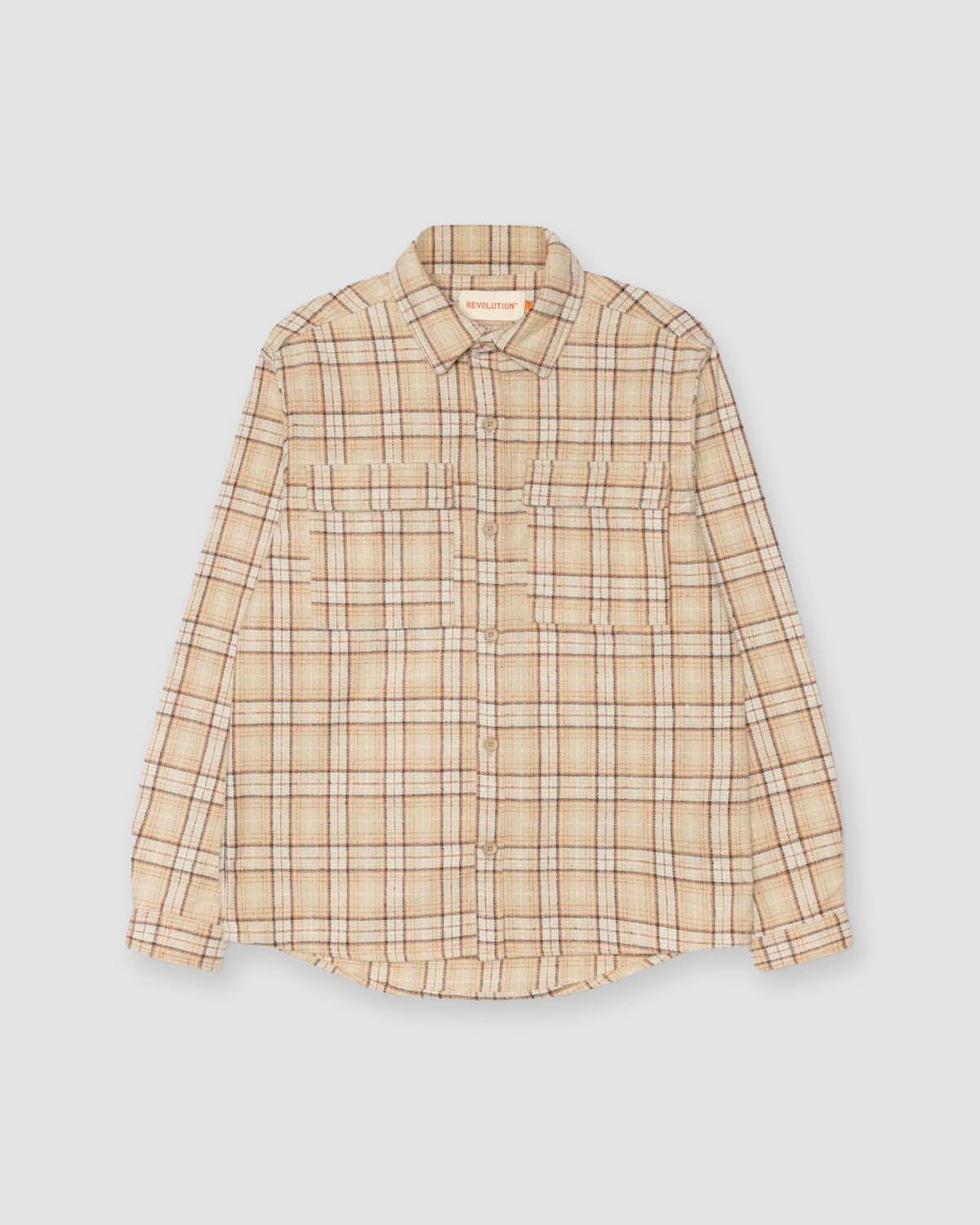 3961 Utility Overshirt - Offwhite - Revolution - Kul og Koks