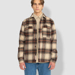 3962 Utility Overshirt - Dark Brown - Revolution - Kul og Koks