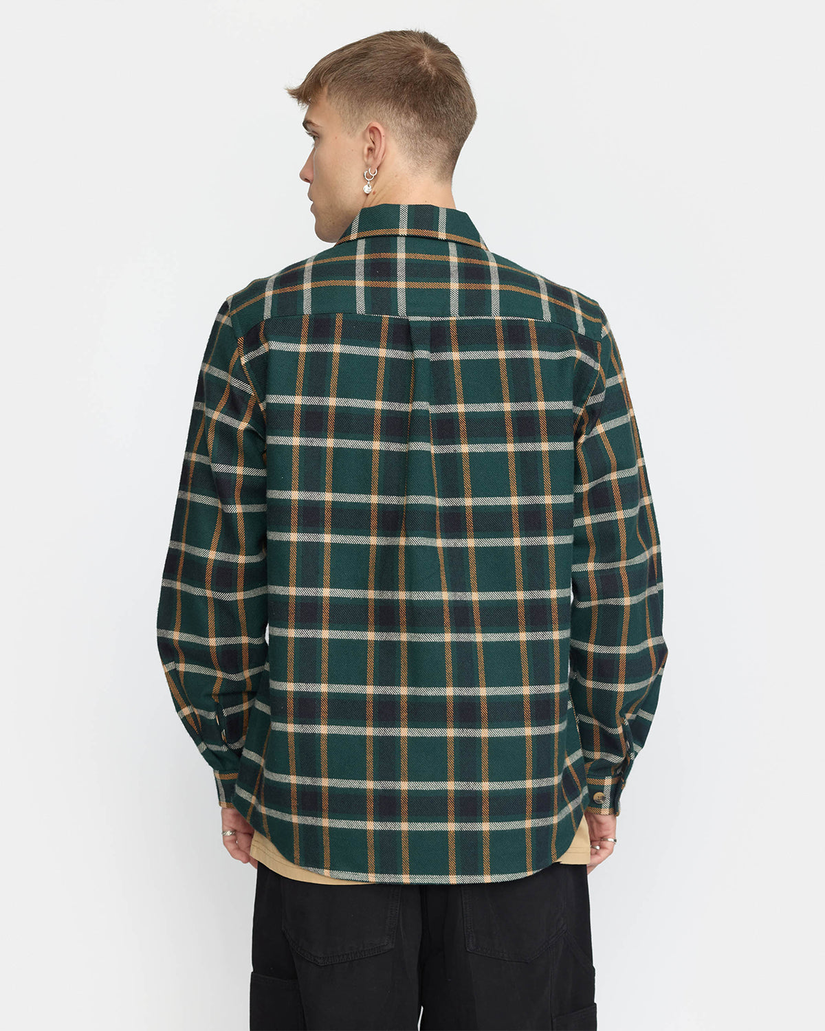 3987 Casual Overshirt - Darkgreen