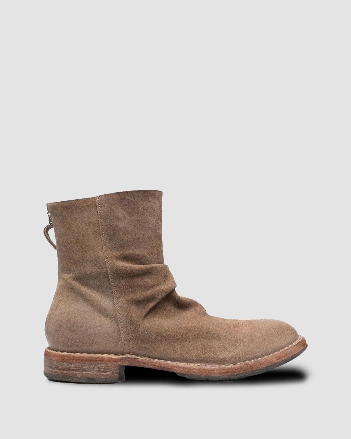 50304C Suede Boots - Sand - Moma - Kul og Koks