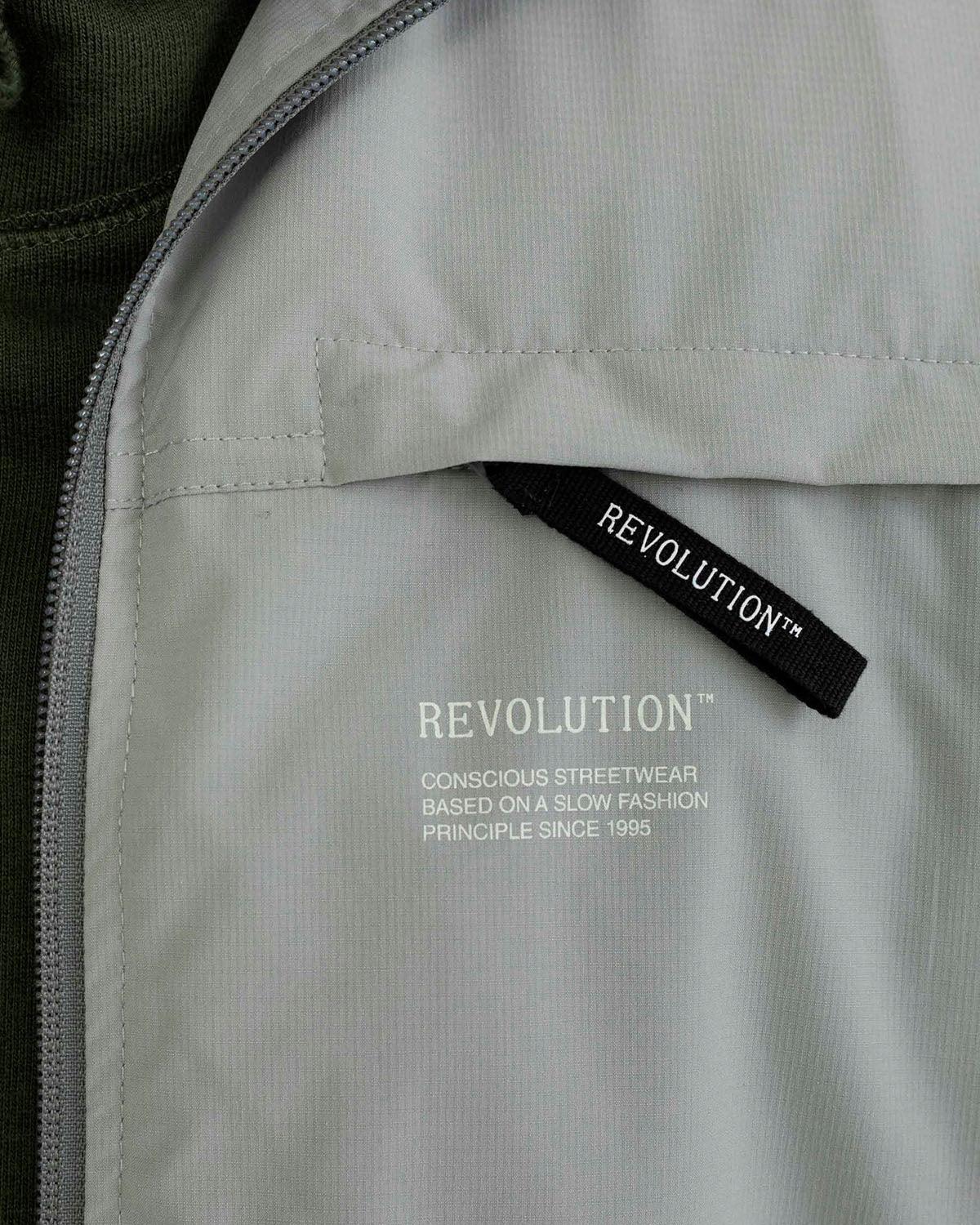 7840 Track Jacket - Light Grey - Revolution - Kul og Koks