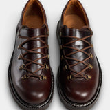 Hiking Derby Shoe - Dark Brown