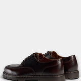 Chunky Derby Shoes - Dark Brown