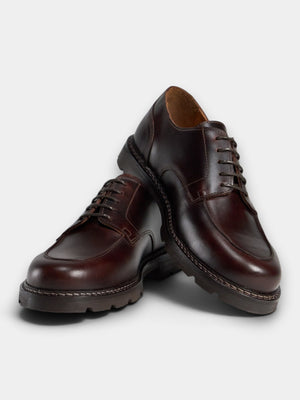 Chunky Derby Shoes - Dark Brown