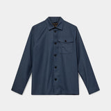 Nole Serge Overshirt - Vintage Indigo