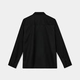 Nole Serge Overshirt - Sort