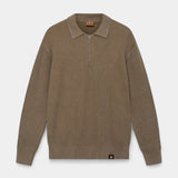 Royce Zip Polo - Ermine