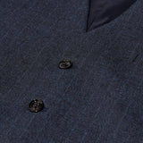 Henry Soft Waistcoat - Navy Pin