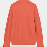 Porter Quarter Knit - Orange