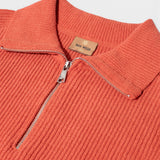Porter Quarter Knit - Orange