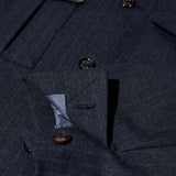 Jacob Soft Overshirt - Navy Pin