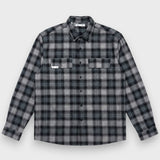 Flannel Shirt - Black/Grey