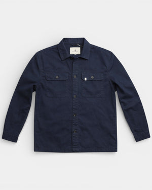 Pontus Teo Overshirt – Dark Navy