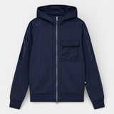 Jayson Zip Hoodie - Navy