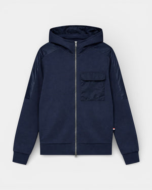 Jayson Zip Hoodie - Navy