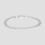Chunky Curb Bracelet - Sølv