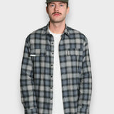Flannel Shirt - Black/Grey
