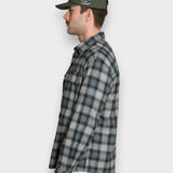 Flannel Shirt - Black/Grey