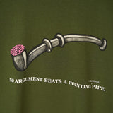 Lakridspibe Tee - Rifle Green