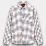 David Spring Shirt - Ecru Check