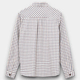 David Spring Shirt - Ecru Check