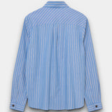David Spring Shirt - Light Blue Stripe