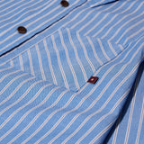 David Spring Shirt - Light Blue Stripe