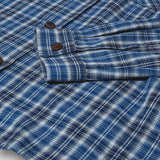 David Spring Shirt - Indigo Check