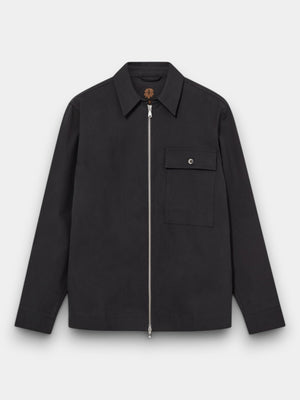 Patrick Zip Jacket - Black