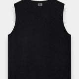 Cess Soft Zip Vest - Black