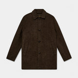 Barkley Wool Coat - Slate Black
