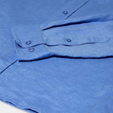 Theo Linen Shirt - Silver Lake Blue