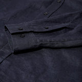 Theo Linen Shirt - Navy