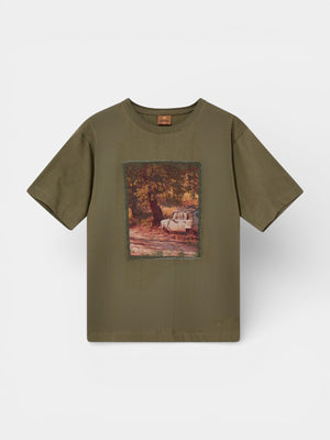 Calm Tee - Grape Leaf