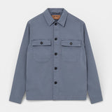 Matteo Soft Overshirt - Flint Stone
