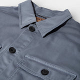 Matteo Soft Overshirt - Flint Stone