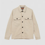 Matteo Soft Overshirt - Light Sand