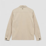 Matteo Soft Overshirt - Light Sand