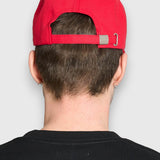 Baseball Cap - Red Needlepunch