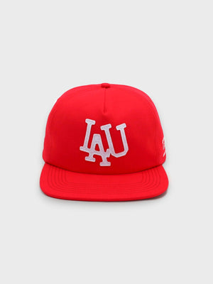 Baseball Cap - Red Needlepunch