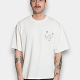 Safety Pin Tee - White