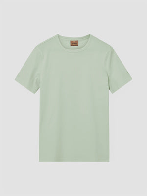 Perry O-SS Tee - Menthol Green