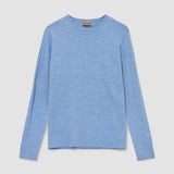 Kasey Flame Knit - Clear Blue Melange