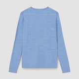 Kasey Flame Knit - Clear Blue Melange