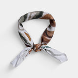 Sun Linen Neckerchief - Foss Green