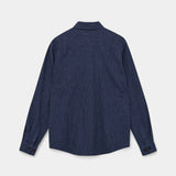 Gibson Linen Shirt - Navy Stripe