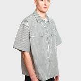 Striped SS Shirt - Black