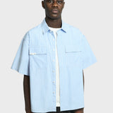 Striped SS Shirt - Blue