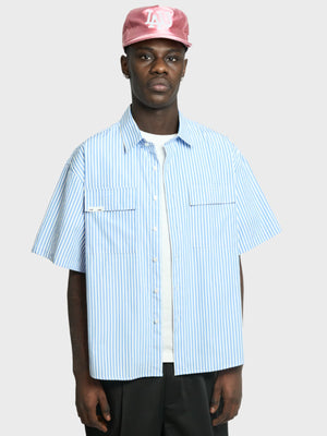 Striped SS Shirt - Blue